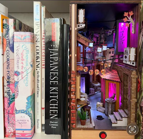 Tokyo Alley 3D DIY Book Nook Kit