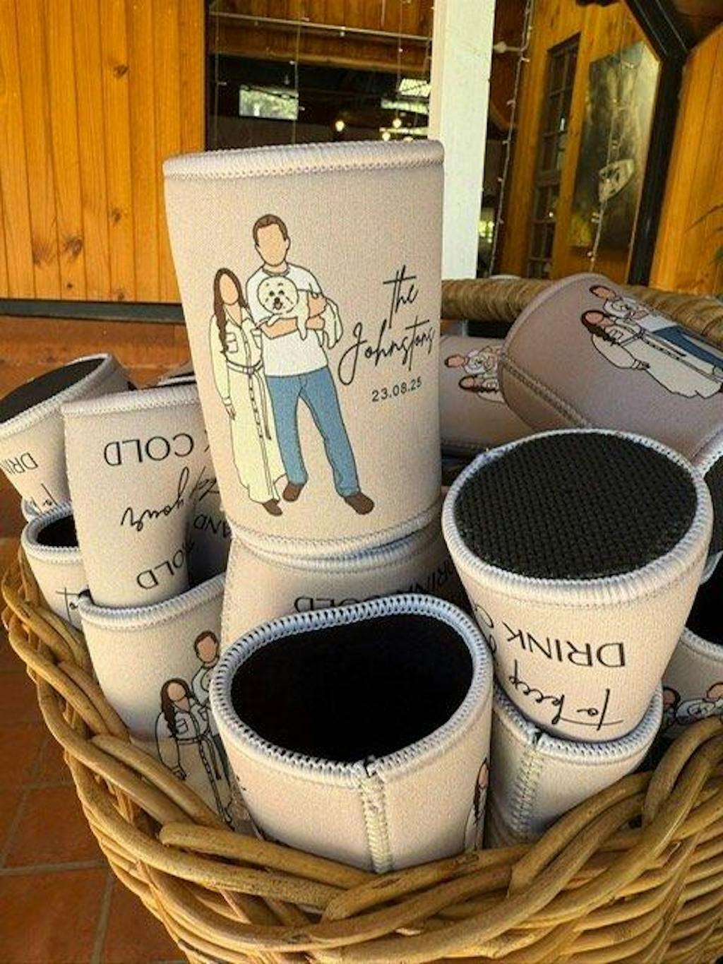 Custom 5mm Neoprene Overlocked Stubby