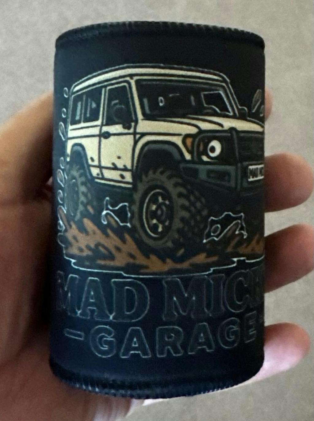 Custom 5mm Neoprene Overlocked Stubby