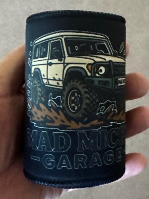 Custom 5mm Neoprene Overlocked Stubby