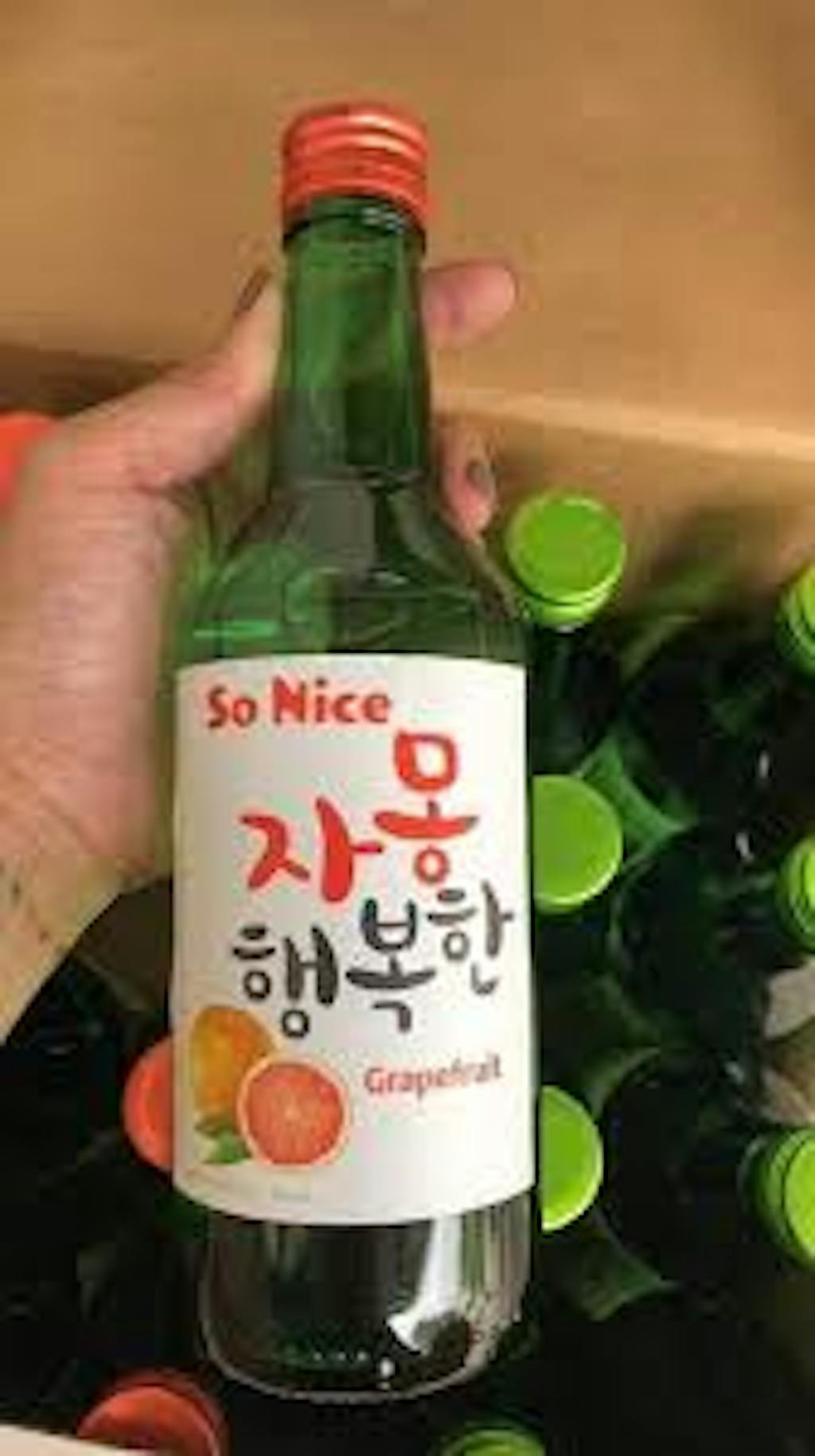 So Nice Grapefruit Soju 360ml - Boozy.ph Online Liquor Delivery