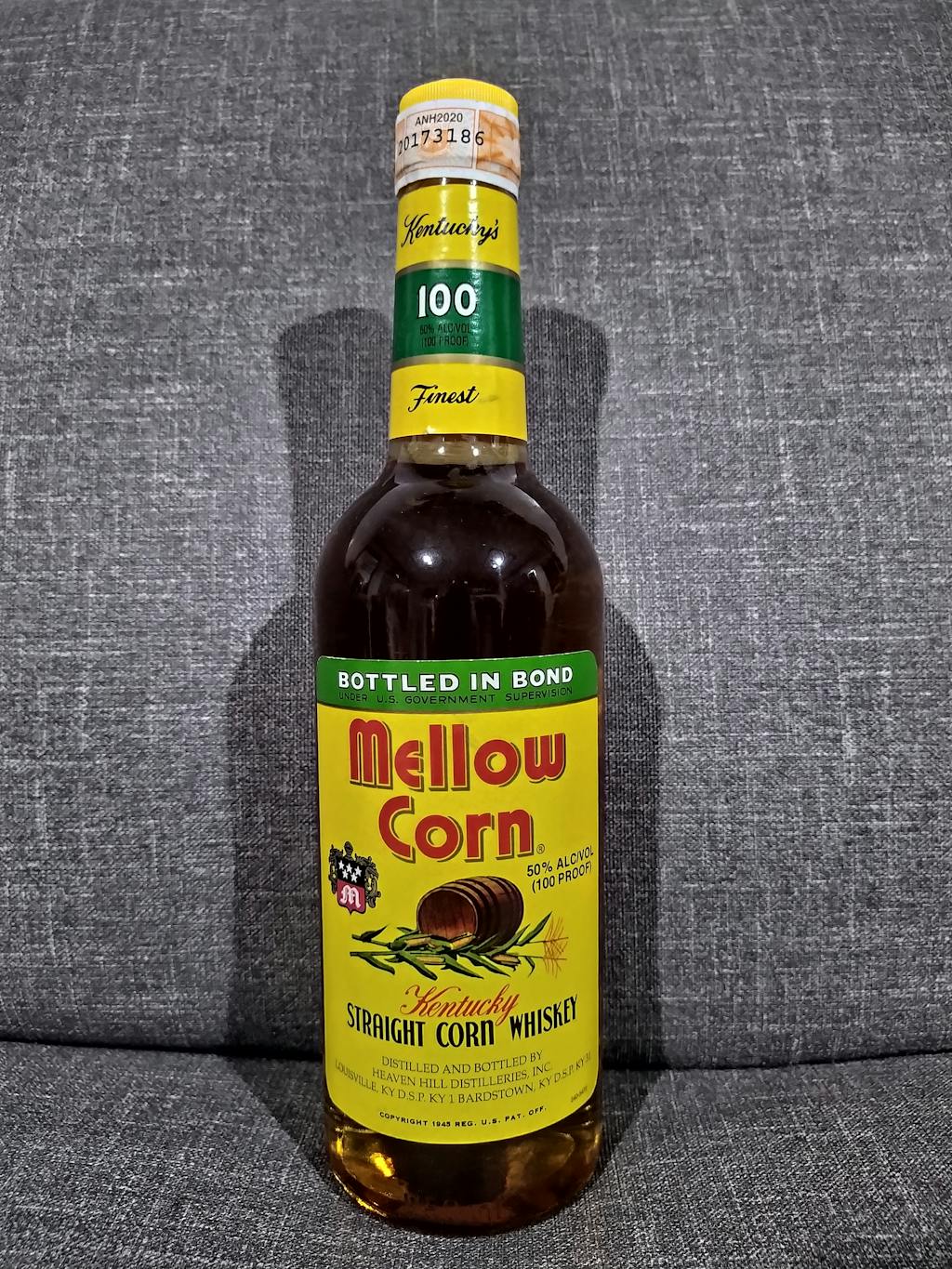 Mellow Corn 4yo Whiskey American Kentucky Corn Whiskey 750ml Boozy.ph