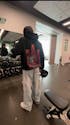NYC black hoodie