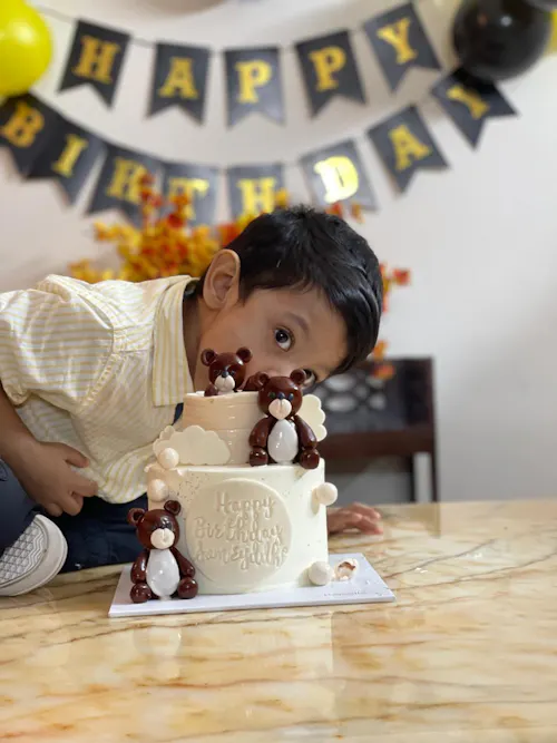 Teddy Bear Birthday cake