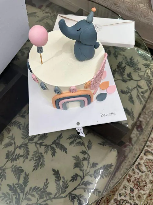 Baby Elephant Cake