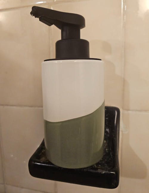 BosilunLife Nordic Garden Automatic Foaming Soap Dispenser Recycled Eco-Clay 10 oz