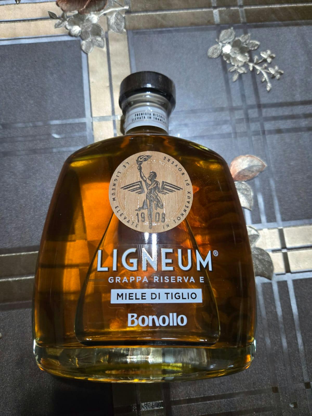 Grappa Liqueur with Linden Honey – Bonollo – Bottle of Italy