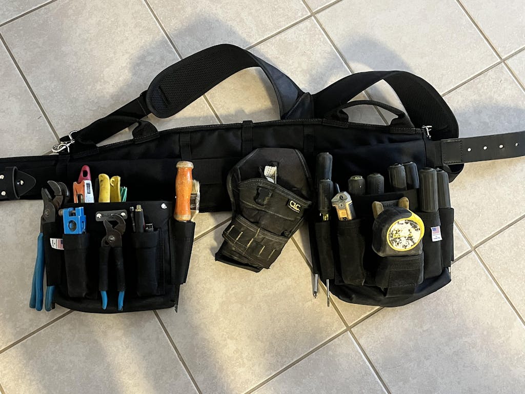 FULL SET Boulder Bag Ultimate Electrician MAX Comfort Combo Tool Bel