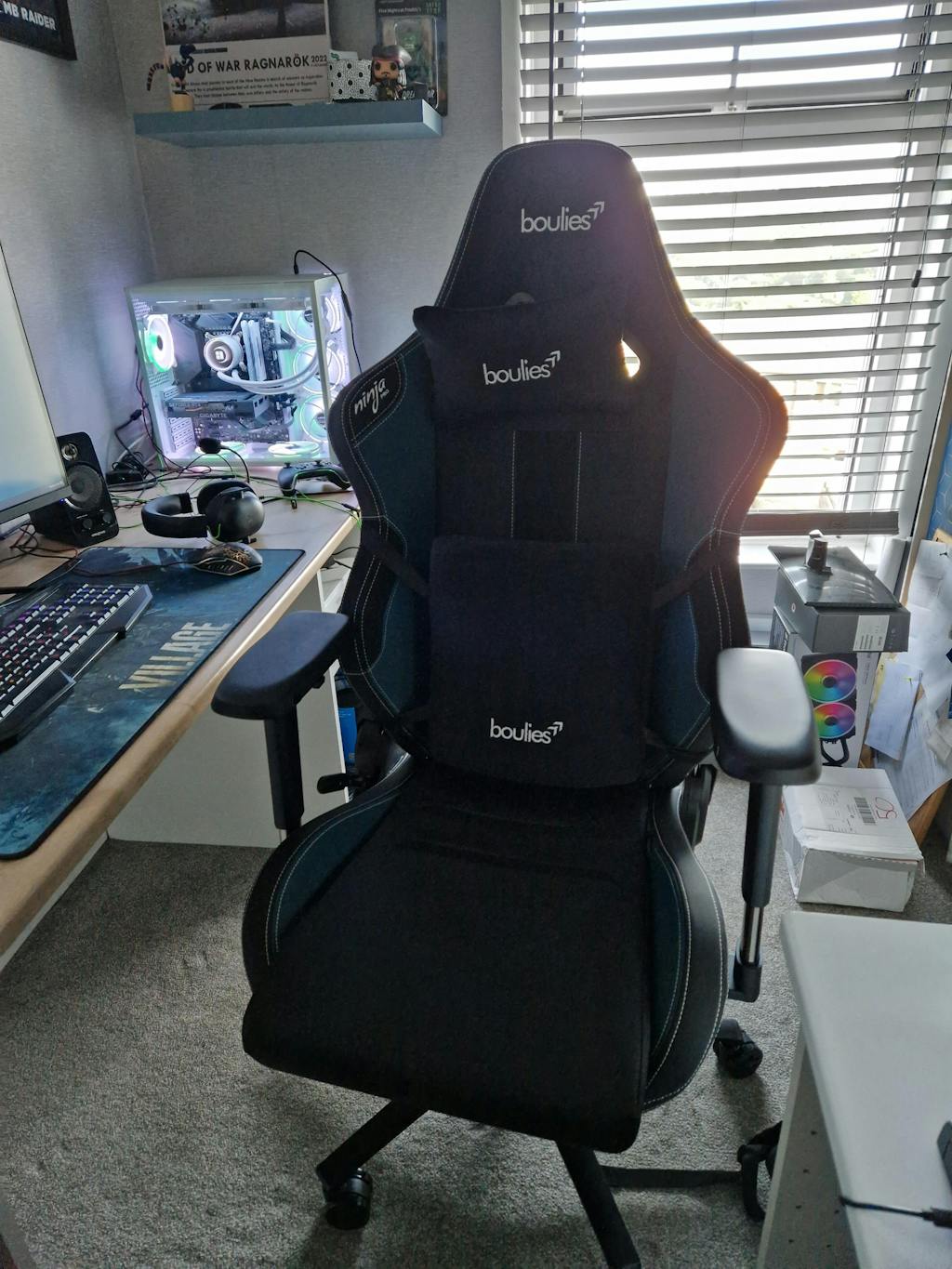 Top Video Gaming Chair For Tall Person Boulies ninja pro series chair