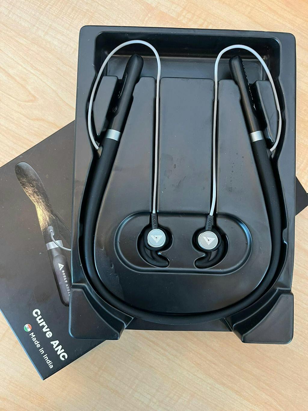 Boult Curve ANC Bluetooth Neckband with Dualpairing