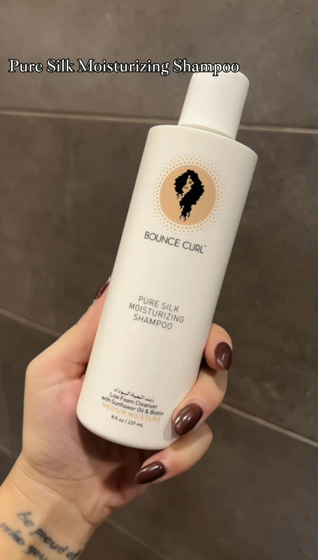 Pure Silk Moisturizing Shampoo — Bounce Curl