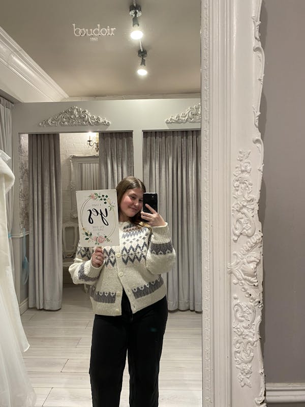 Jannah | Chiffon White Maxi Bridal Dress with Sweetheart Neckline