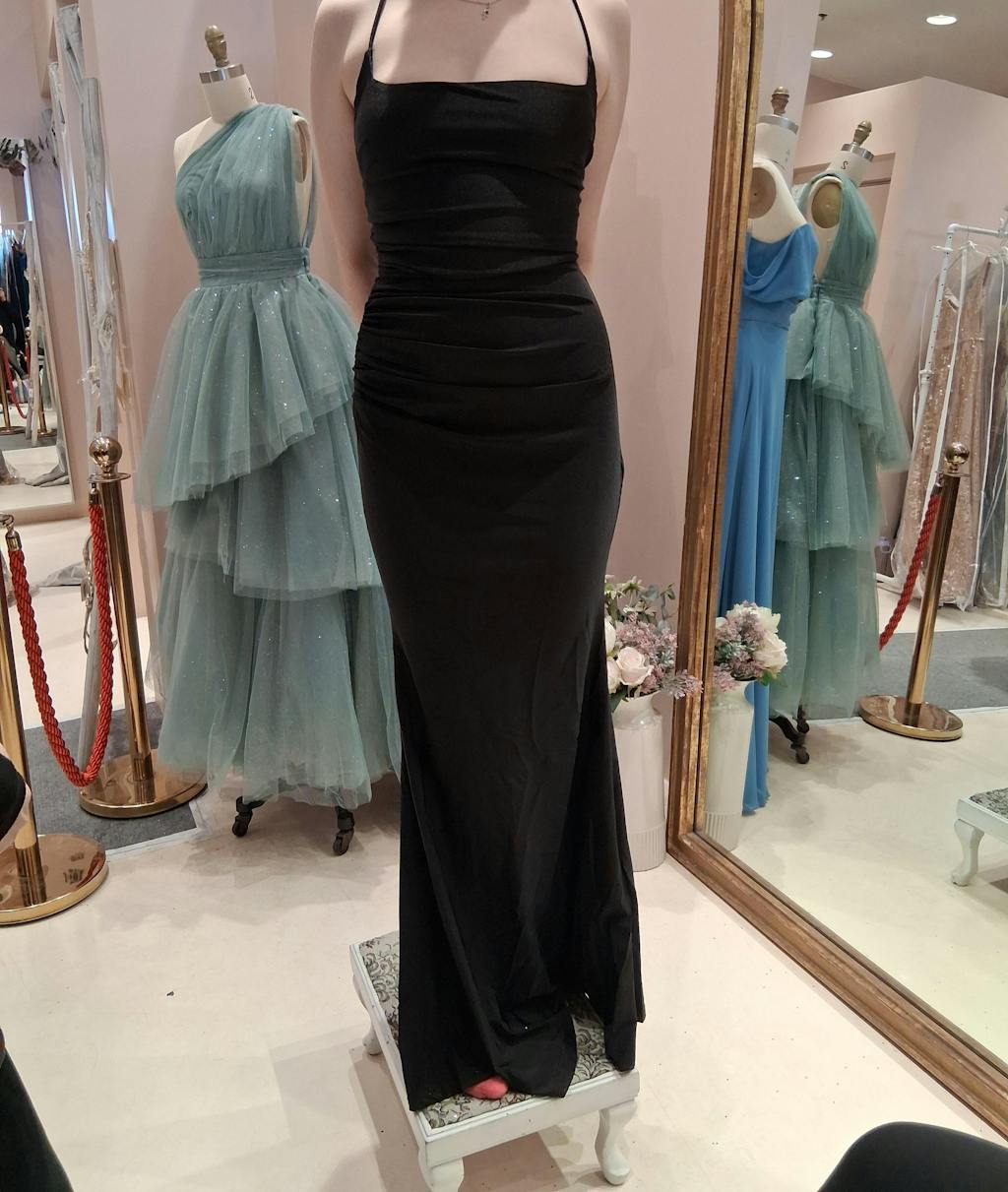 Akari Black | Mermaid Maxi Dress