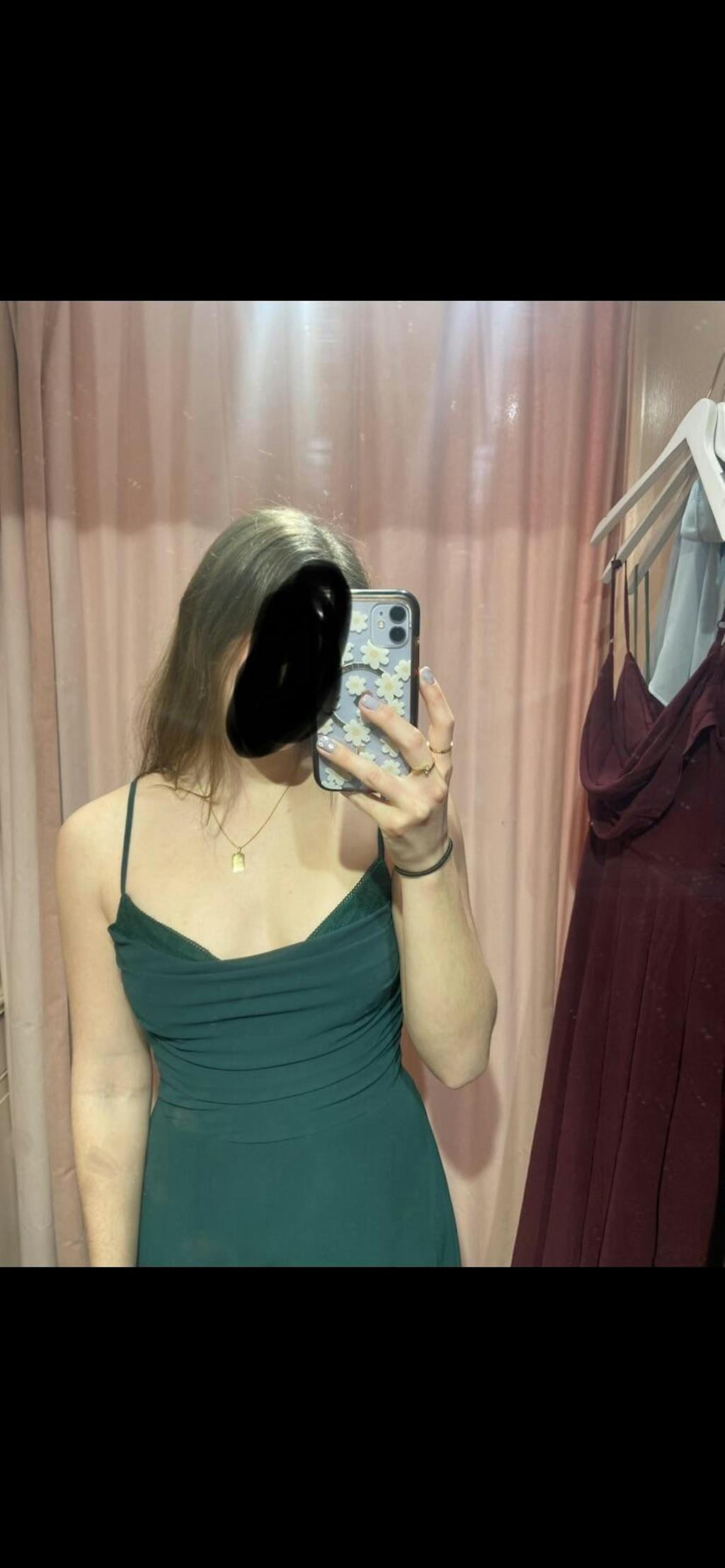 Kieran Green | A-Line Maxi Dress with Lace