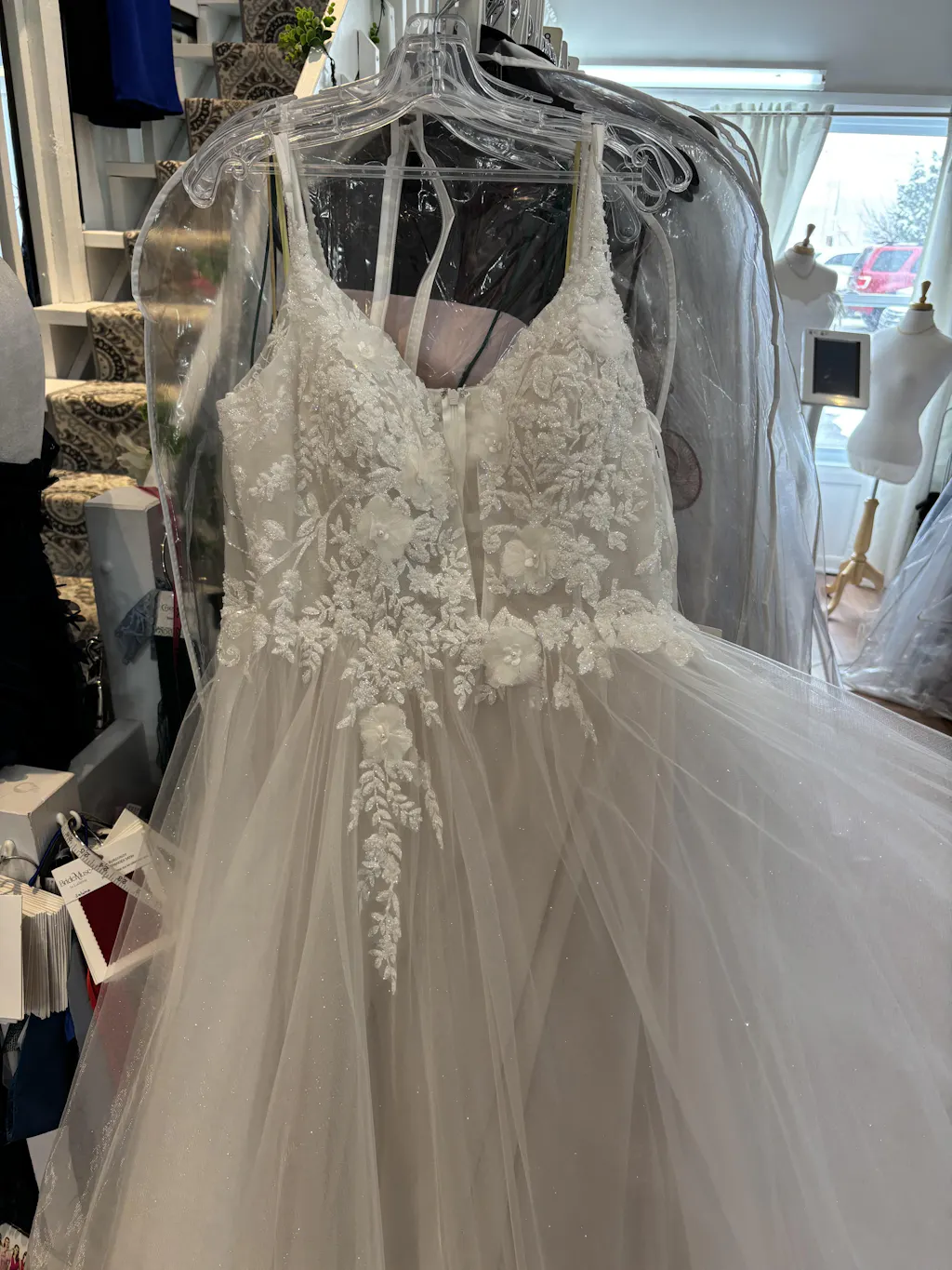 Cassandra | Embroidered A-Line Wedding Dress