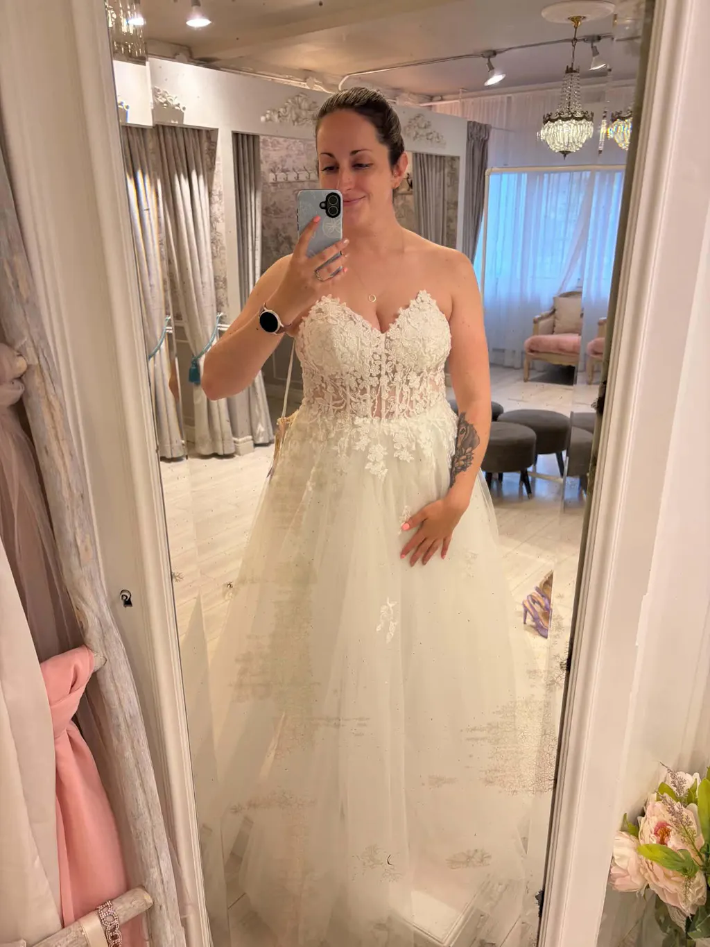 Clarissa | Strapless Corset Wedding Dress