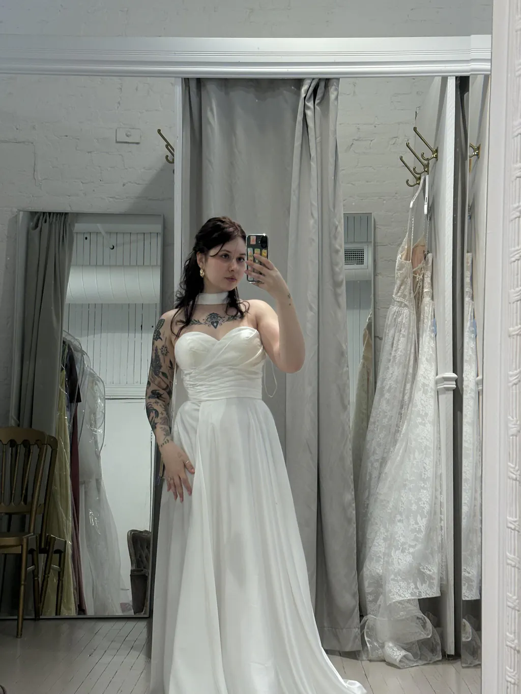Ariane | White Strapless Wedding Dress