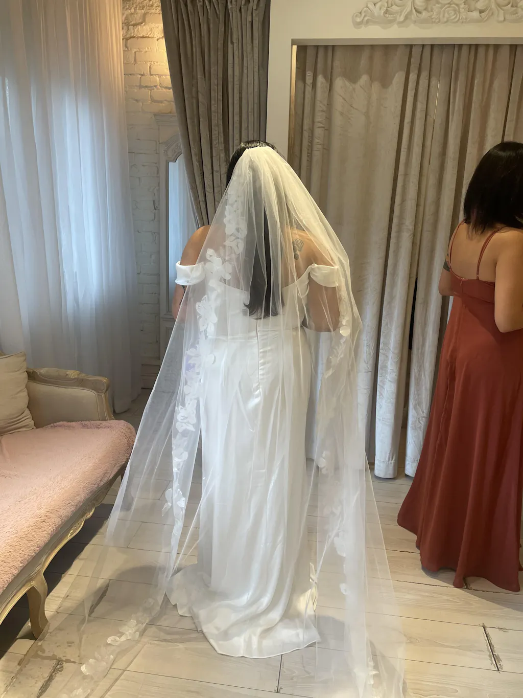 Symone | Off-Shoulder Corset Bridal Dress