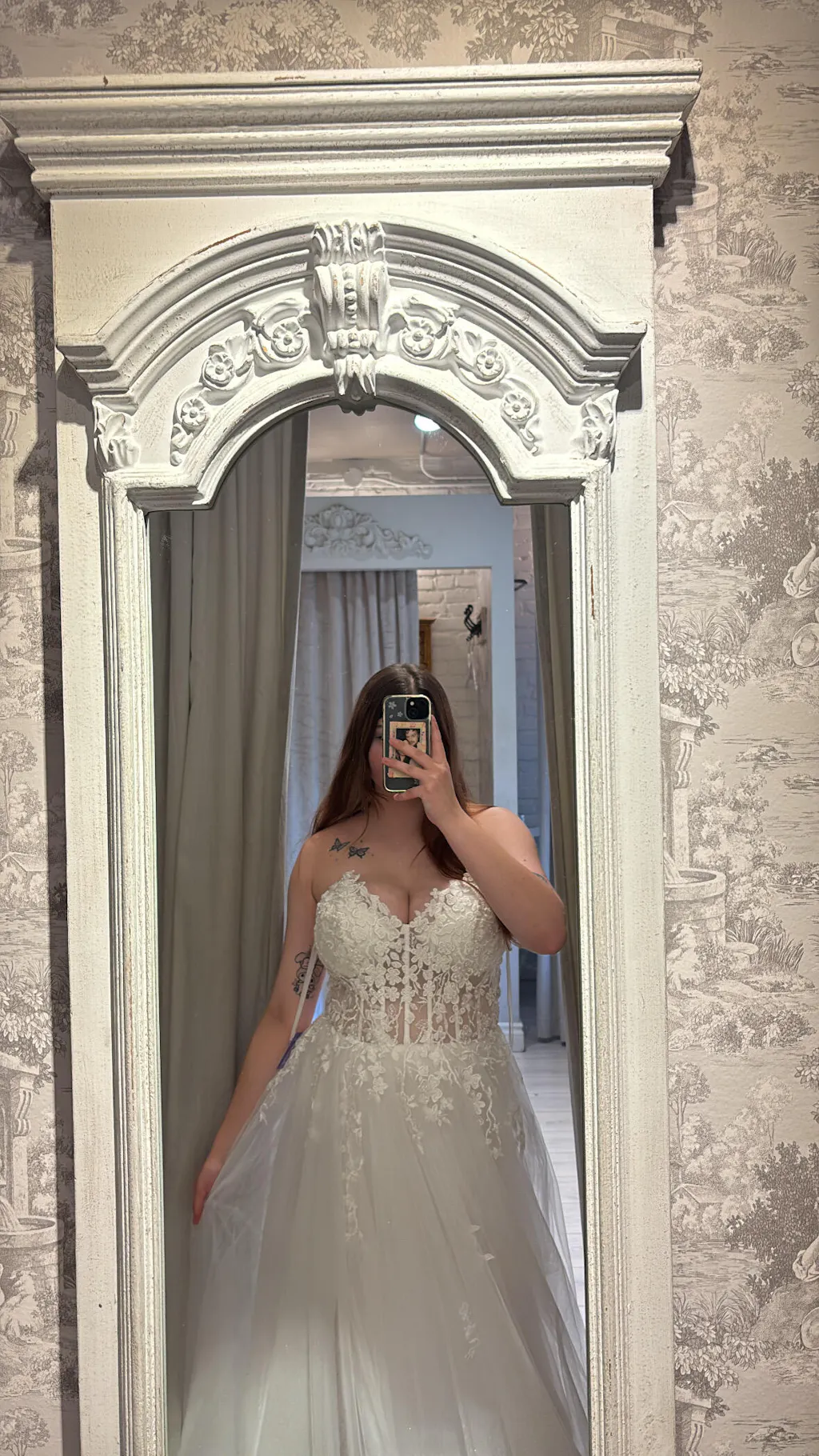 Clarissa | Strapless Corset Wedding Dress