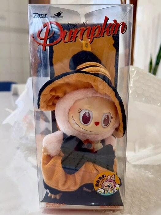 Labubu Mokoko Magic of Pumpkin – Original Edição Limitada Pop Mart