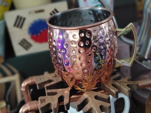 Mug En Cuivre Pour Cocktail Moscow Mule - 550 Ml - DMCR122