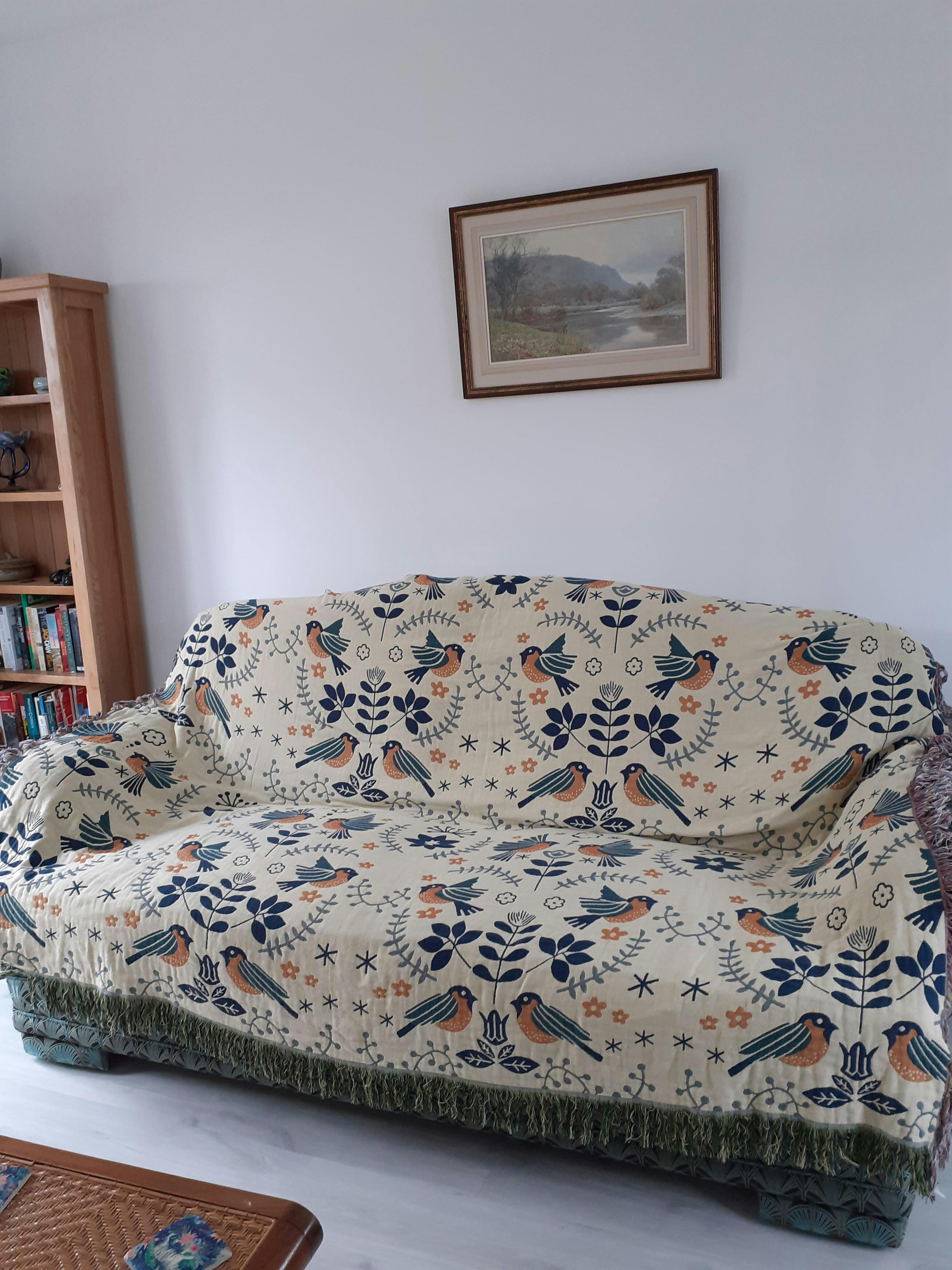 Iris Ohyama Kotatsu Comforter - Heat-Storing Reversible Futon, Scandinavian Style, 94.5x74.8 In - View #8