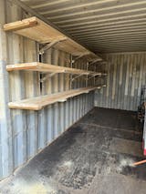 Shelves & Racks for Shipping Container Organization – Eagle Leasing