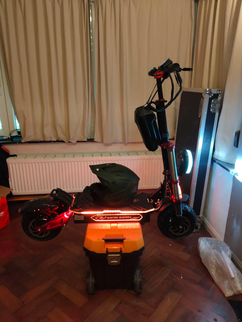 (New Arrivals)BOYUEDA S5-11 Mountain E-Scooter Bluetooth Display with Steering Damper