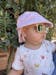 Mina - Polarized Baby and Newborn Sunglasses in Matte Peach Frame