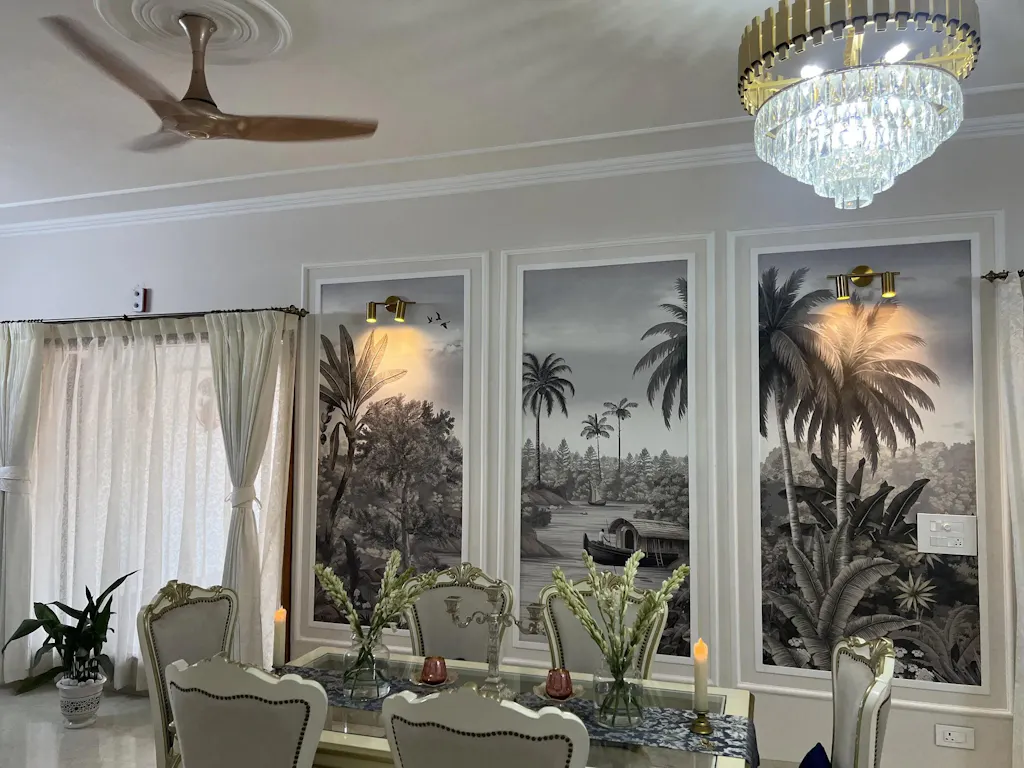 Botanical Calm: "Kovalam" Wallpaper