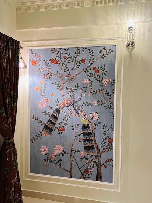 Garden of Elegance: “Bagiya” Wallpaper