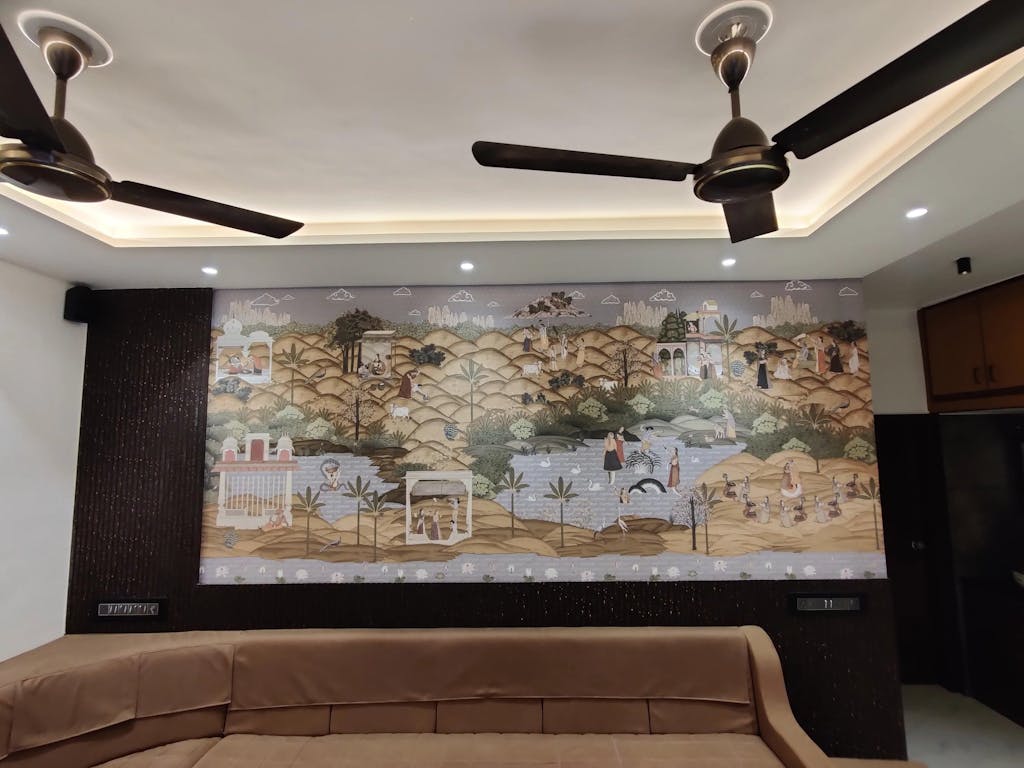 Countryscape: “Bharat” Wallpaper Mural