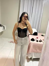 Corset Antonieta negro (preventa)