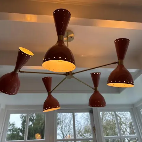 Milan Pivot - Diabolo Chandelier - 10 Lights - 32232