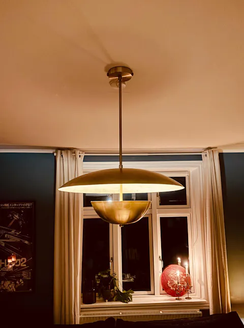 Zurich Discus  -  Uplifting Pendant Chandelier - 3 Lights - 32316