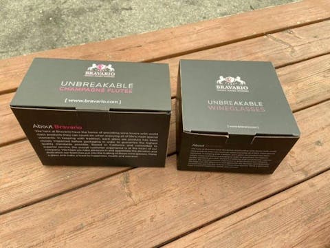 Unbreakable Champagne Flutes