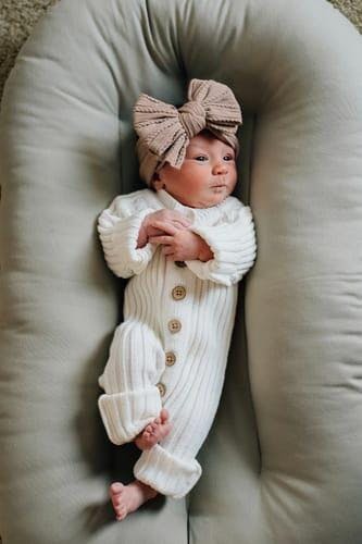 Ribbed Romper | Brave Little Lamb