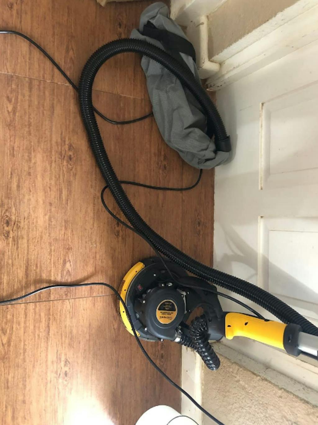 Drywall Sander With Vacuum Electric Popcorn Ceiling Sander Speed 9001 Bravex Tools