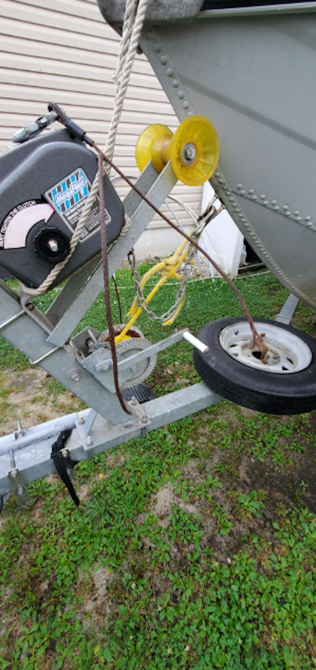 Electric Winch For Trailer Boat Portable Winch Reversible 6000 lbs 12V