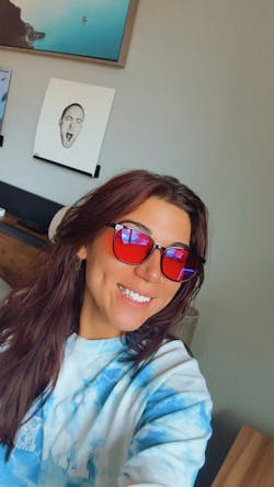 Flow® | Unisex Red Lens Blue Light Glasses