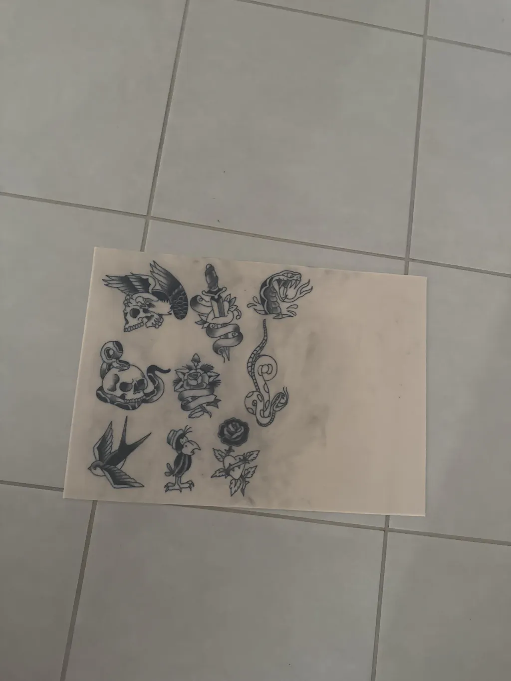 Reelskin Practice Skin A3 Sheet