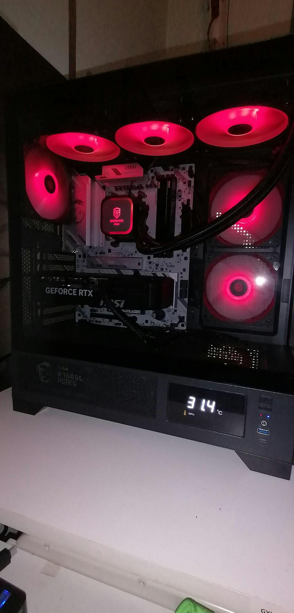 BREUNOR ODIN - PC Gaming Ryzen 7 7800X3D , RTX 5070 12GB, Ram 32GB DDR5 6000Mhz, SSD 1000GB NVMe, Dissipatore a Liquido 360mm, Windows 11 Pro