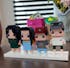 4-Person Custom Mini Figures – Brick People From Your Pictures