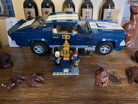 Display Stand for LEGO Creator Ford Mustang GT 1967 (10265)