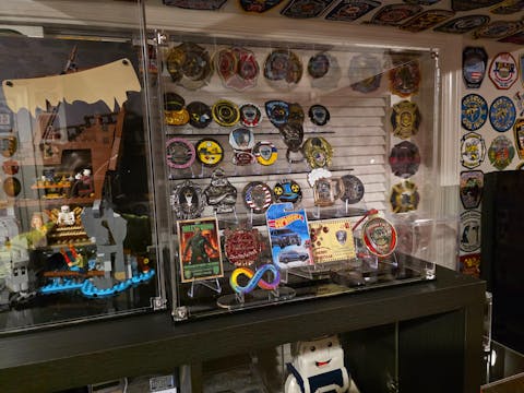 Multi-tier shelves for LEGO BrickHeadz and Funko Pop! Figures