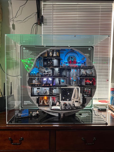 Display Case for LEGO Star Wars Death Star UCS (75419)