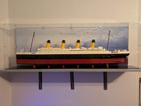 Display Case for LEGO Icons Titanic (10294)