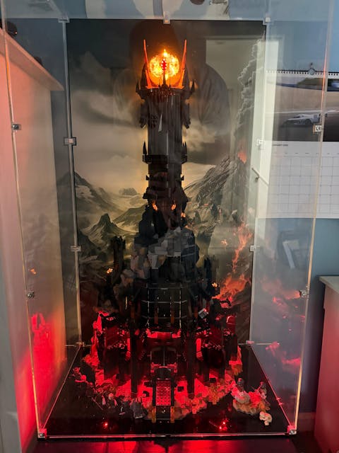 Display Case for LEGO Icons The Lord of the Rings: Barad-dûr (10333)