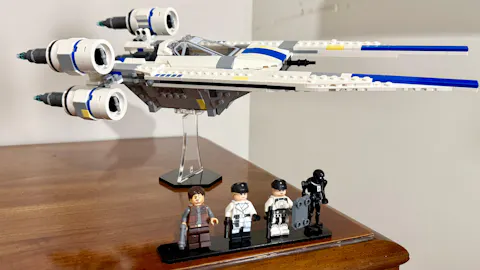 Display Stand for LEGO Star Wars Rebel U-Wing Starfighter (75399)