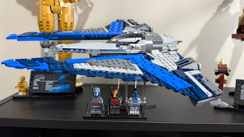 Display Stand for LEGO Star Wars Mandalorian Starfighter (75316)